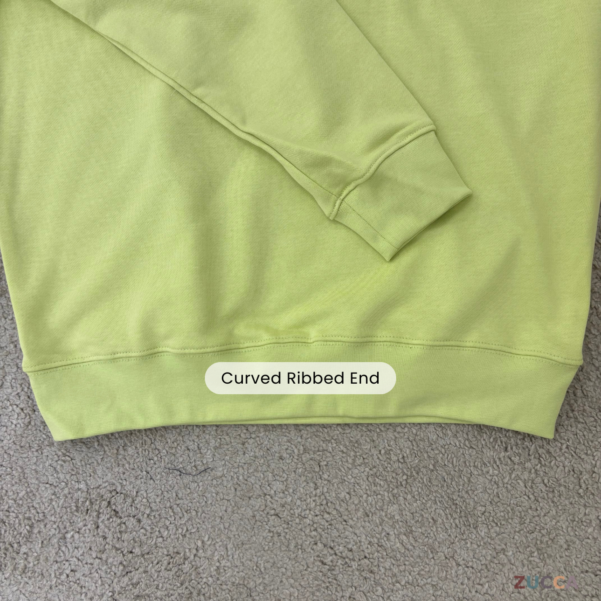 ZUCCA QUINN ESSENTIAL CREW UNISEX SWEATSHIRT  (PLUS SIZE) - MAC1003 (SW47B)