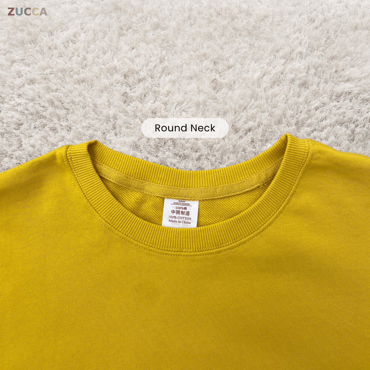 ZUCCA LYDENA KASUAL WOMEN SWEATSHIRT LONG SLEEVE - MAC1004 (SW150)