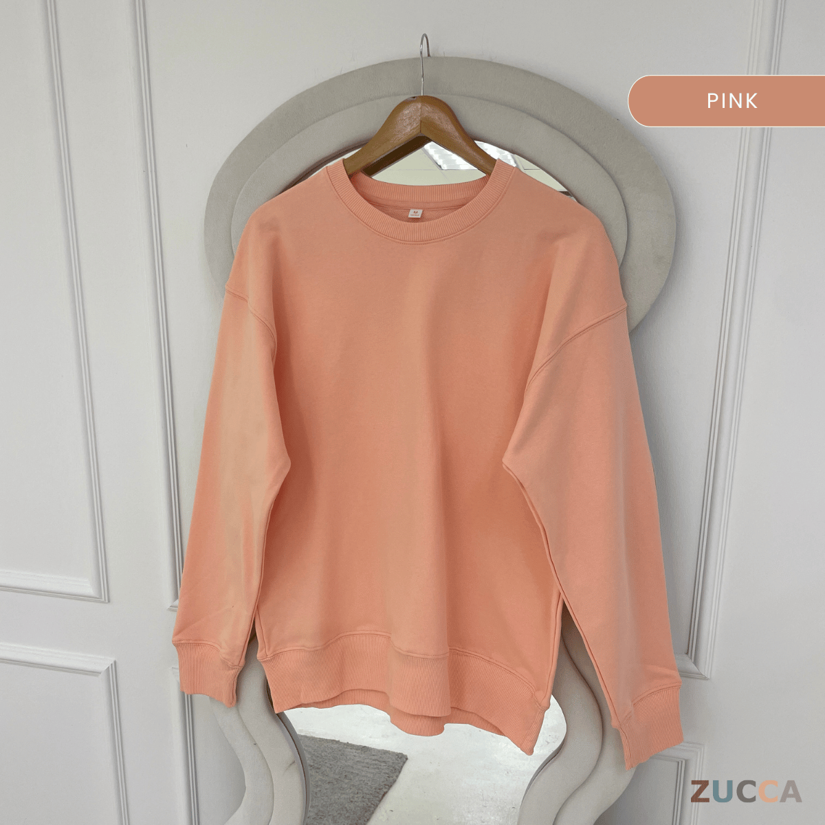 ZUCCA LYDENA KASUAL WOMEN SWEATSHIRT LONG SLEEVE - MAC1004 (SW150)