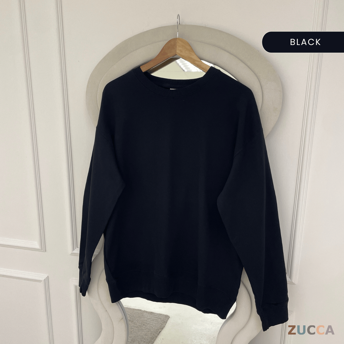 ZUCCA LYDENA KASUAL WOMEN SWEATSHIRT LONG SLEEVE - MAC1004 (SW150)