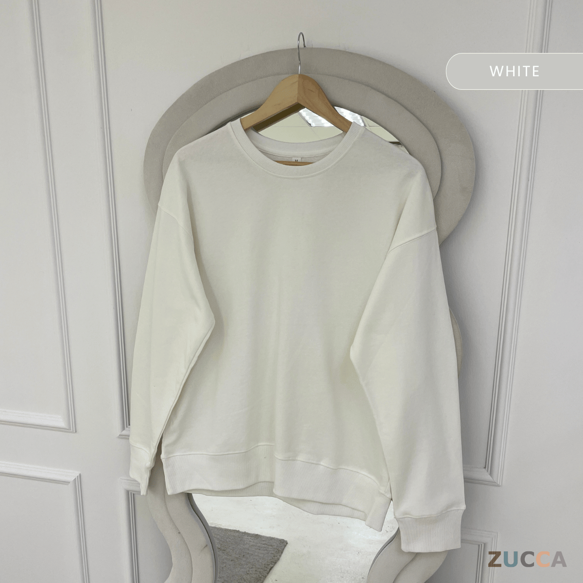 ZUCCA LYDENA KASUAL WOMEN SWEATSHIRT LONG SLEEVE - MAC1004 (SW150)