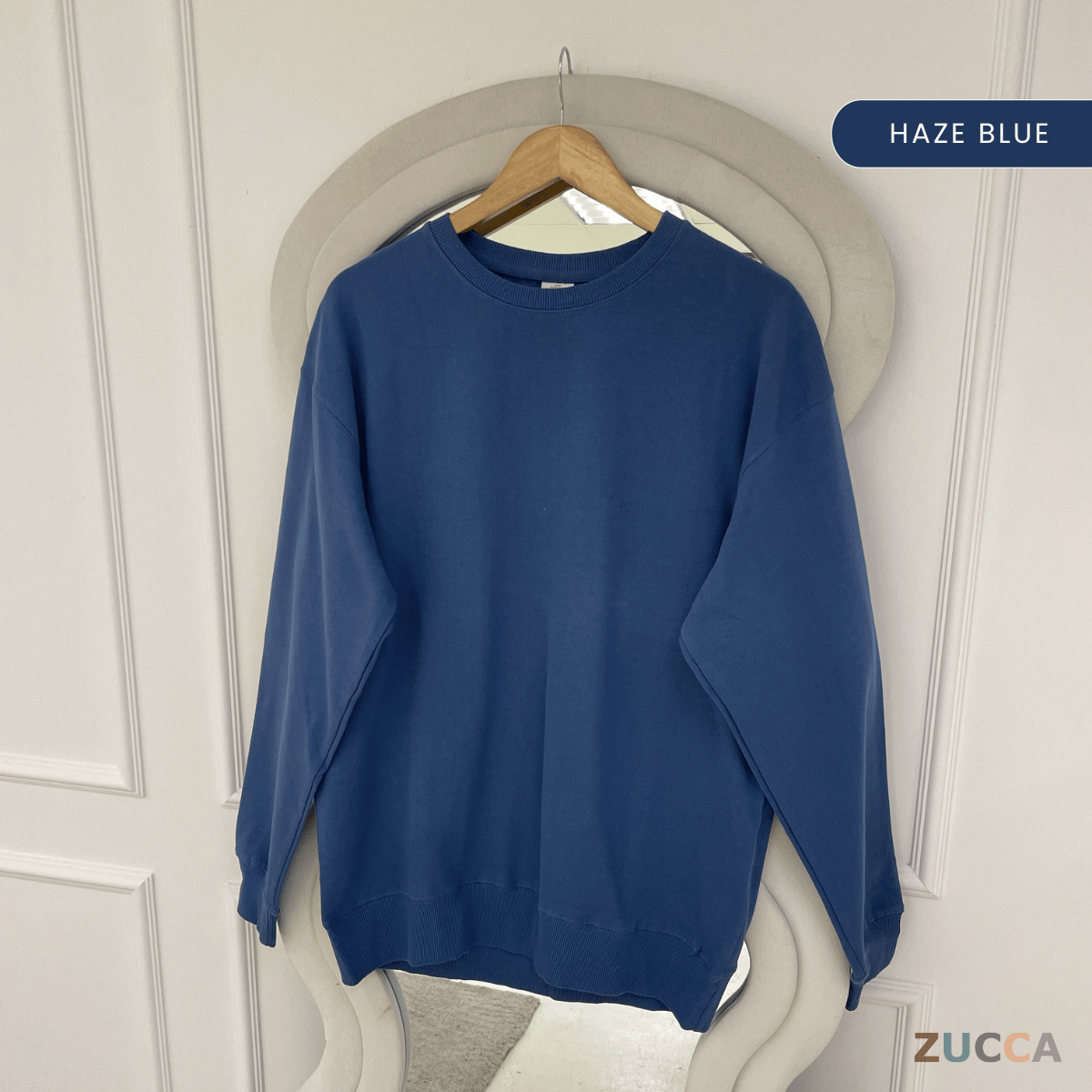 ZUCCA LYDENA KASUAL WOMEN SWEATSHIRT LONG SLEEVE - MAC1004 (SW150)