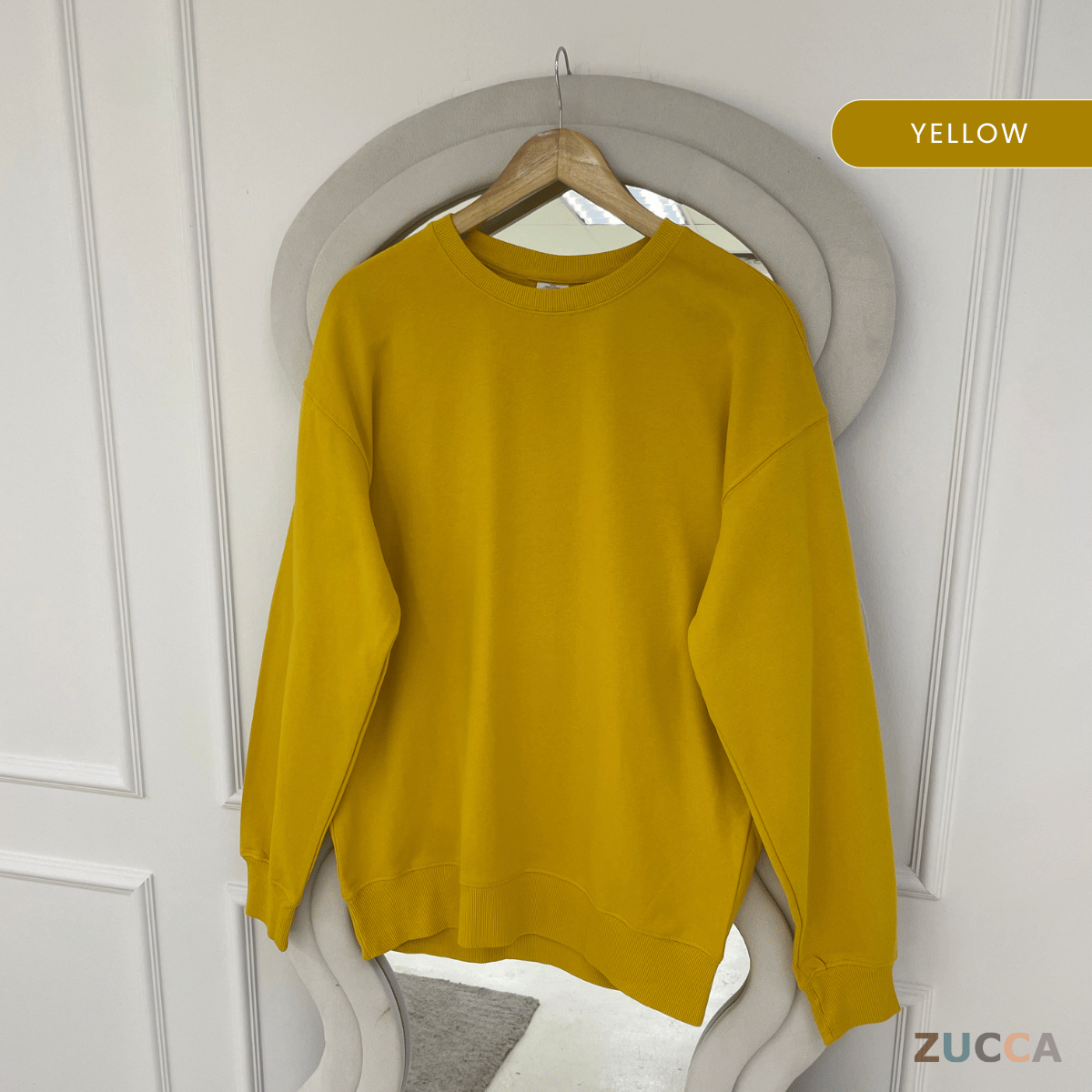 ZUCCA LYDENA KASUAL WOMEN SWEATSHIRT LONG SLEEVE - MAC1004 (SW150)
