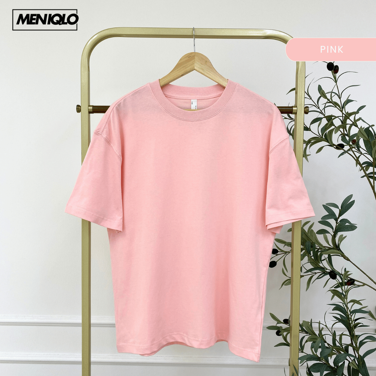 MENIQLO LOGAN MEN BASIC COTTON 220GSM -MAC1007(SW135)