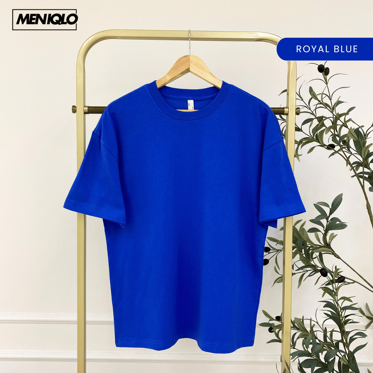 MENIQLO LOGAN MEN BASIC COTTON 220GSM -MAC1007(SW135)