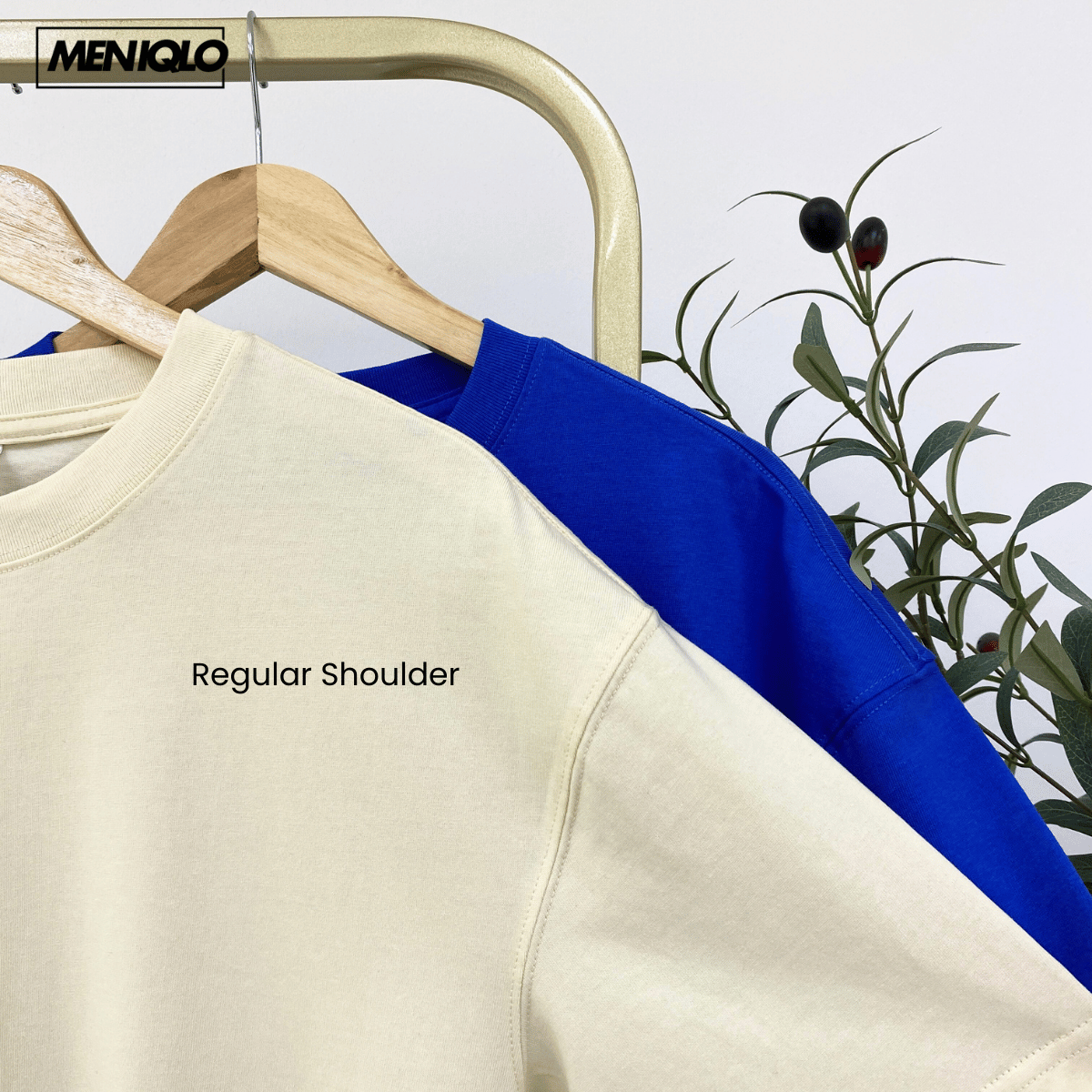 MENIQLO LOGAN MEN BASIC COTTON 220GSM -MAC1007(SW135)