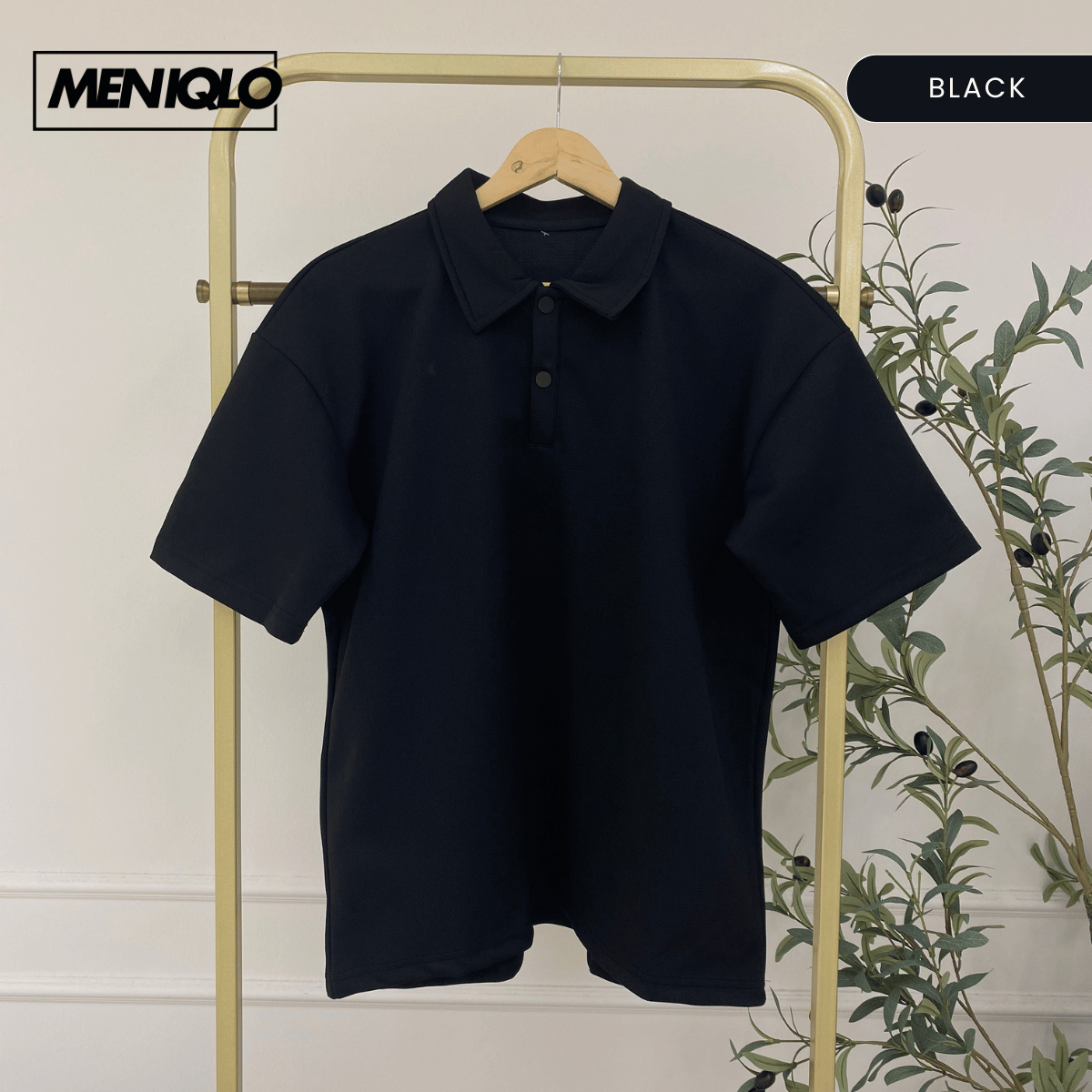 MENIQLO JOHAN COMFORT POLO TEE SHORT SLEEVE
