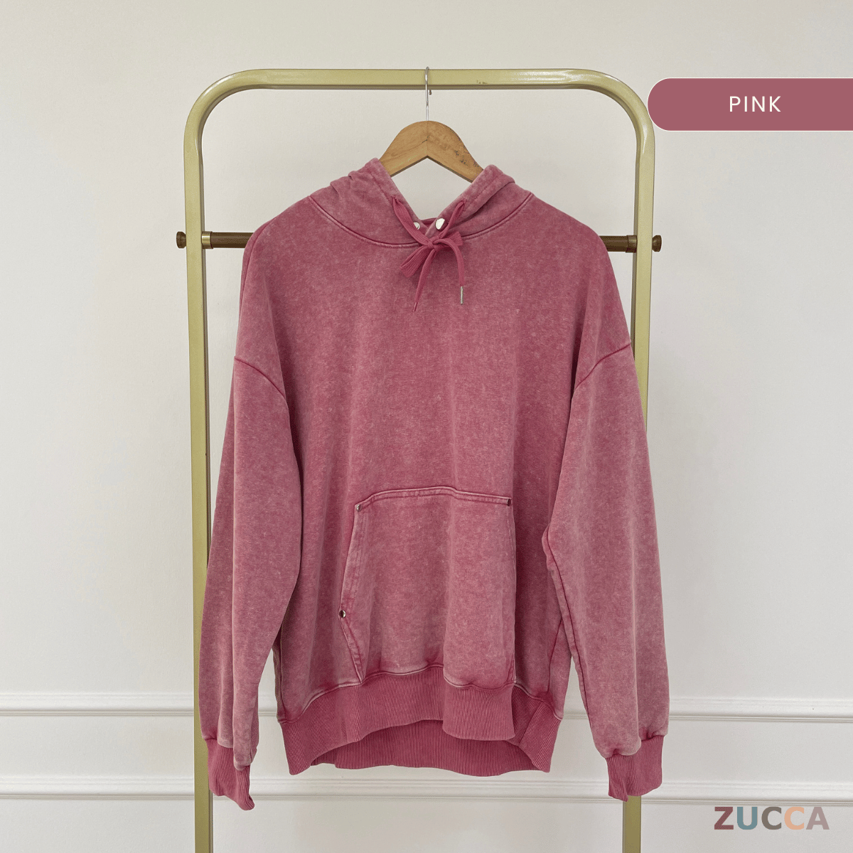 ZUCCA FEIRA OVERSIZED PULLOVER HOODIE - MAC1009 (SW204)