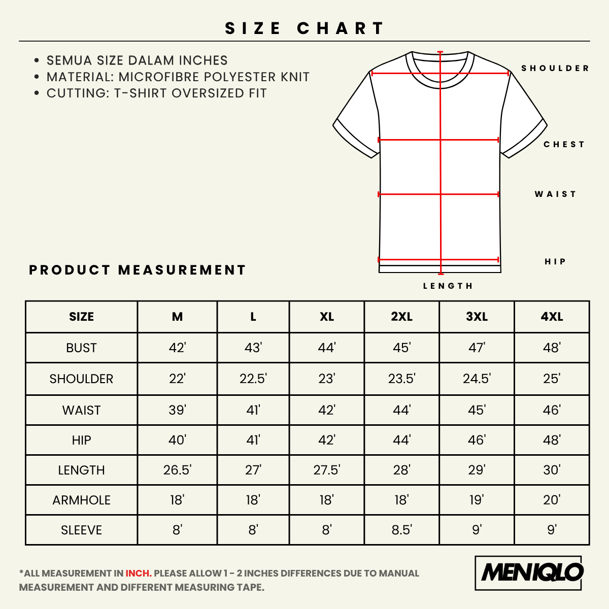 MENIQLO EZRIN AIRFLOW WAFFLE PERFORMANCE TEE - MAC1011