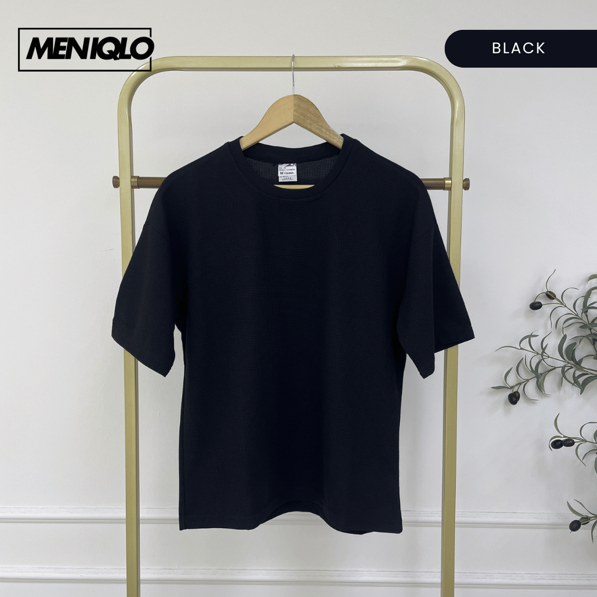 MENIQLO EZRIN AIRFLOW WAFFLE PERFORMANCE TEE - MAC1011