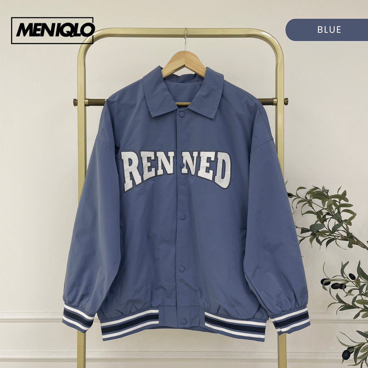 MENIQLO MARCEL RETRO VARSITY JACKET - MAC1015