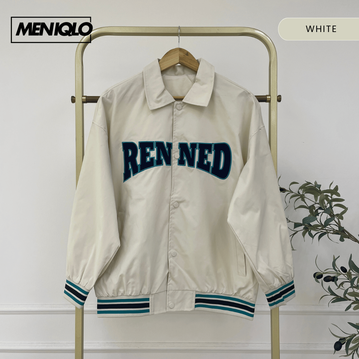 MENIQLO MARCEL RETRO VARSITY JACKET - MAC1015