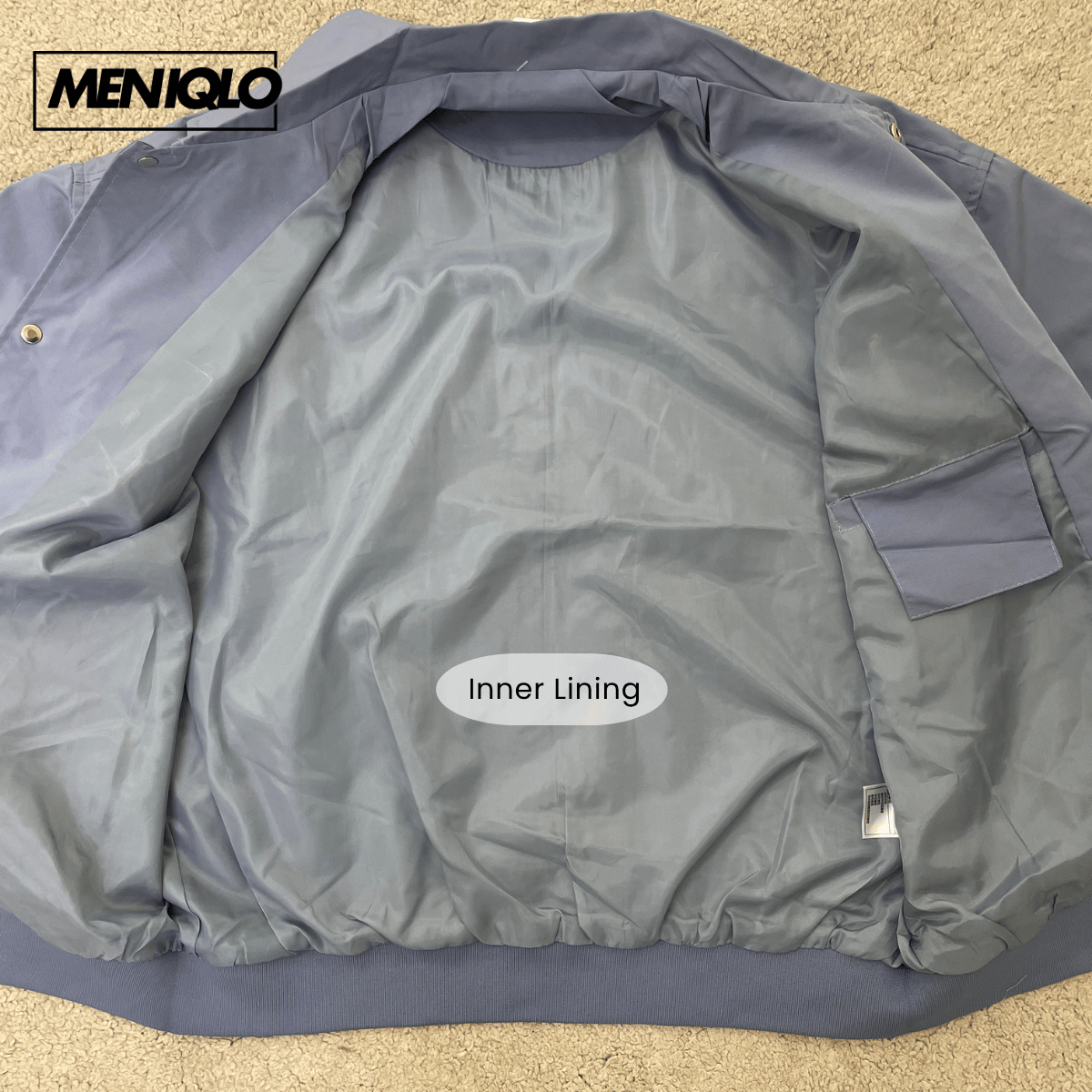 MENIQLO MARCEL RETRO VARSITY JACKET - MAC1015