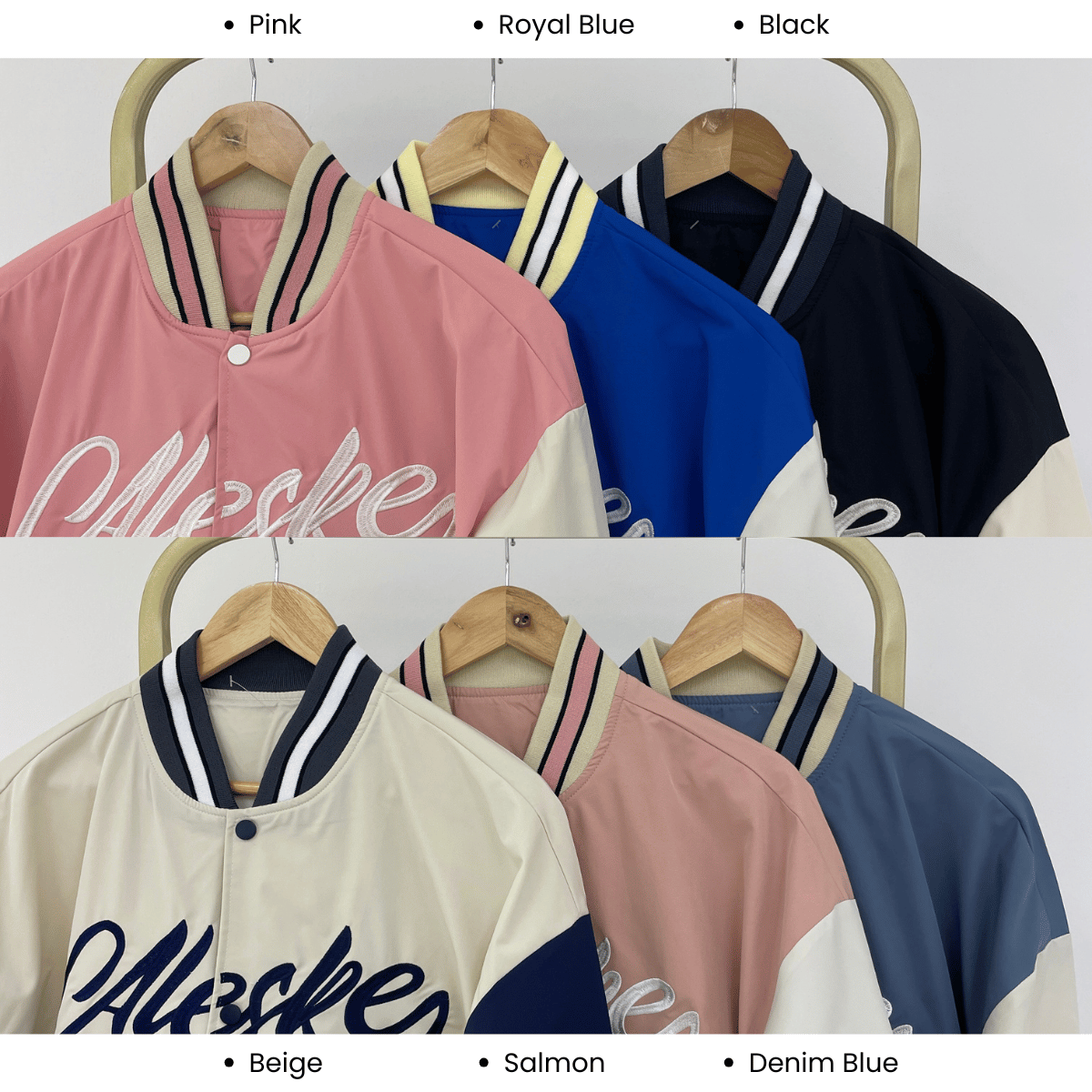 MENIQLO SIMON STREETWEAR VARSITY JACKET - MAC1020(SW239)