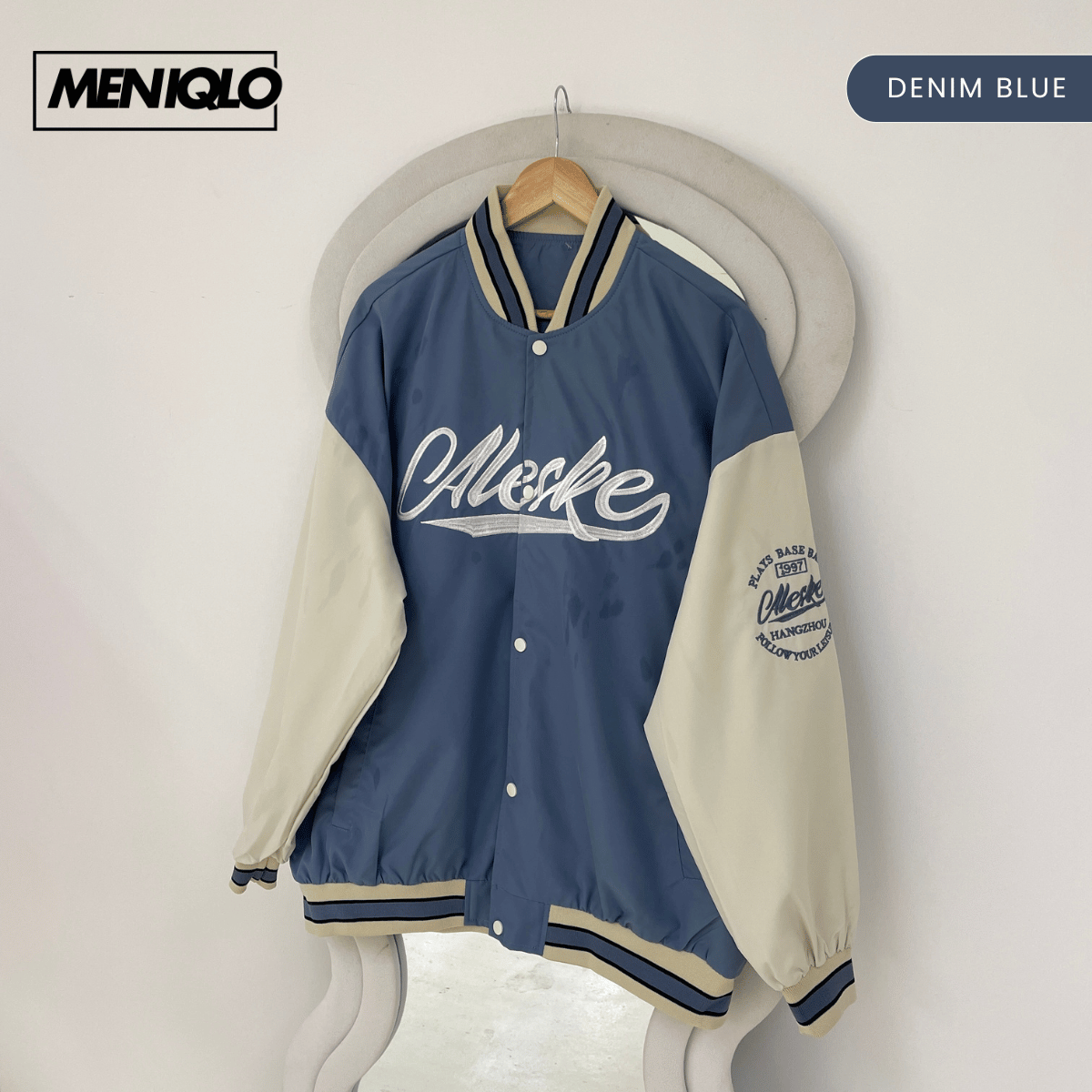 MENIQLO SIMON STREETWEAR VARSITY JACKET - MAC1020(SW239)