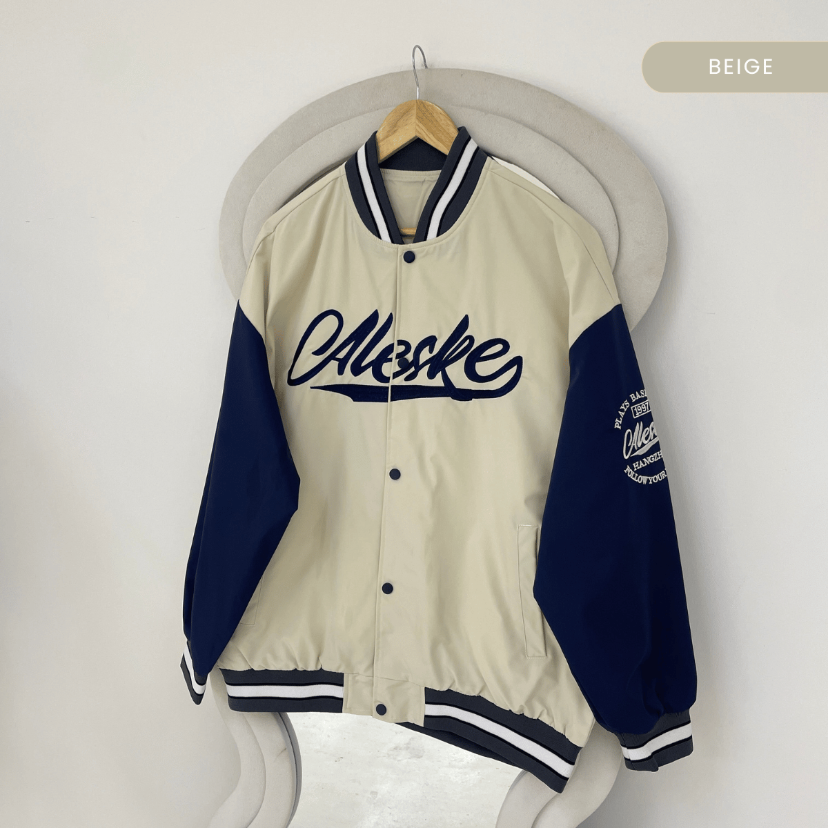 ZUCCA AVEN STREETWEAR VARSITY JACKET - MAC1020(SW239)