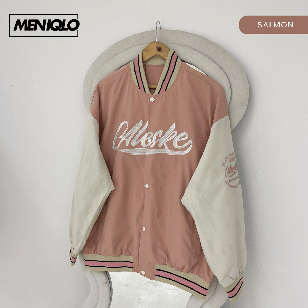 MENIQLO SIMON STREETWEAR VARSITY JACKET - MAC1020(SW239)