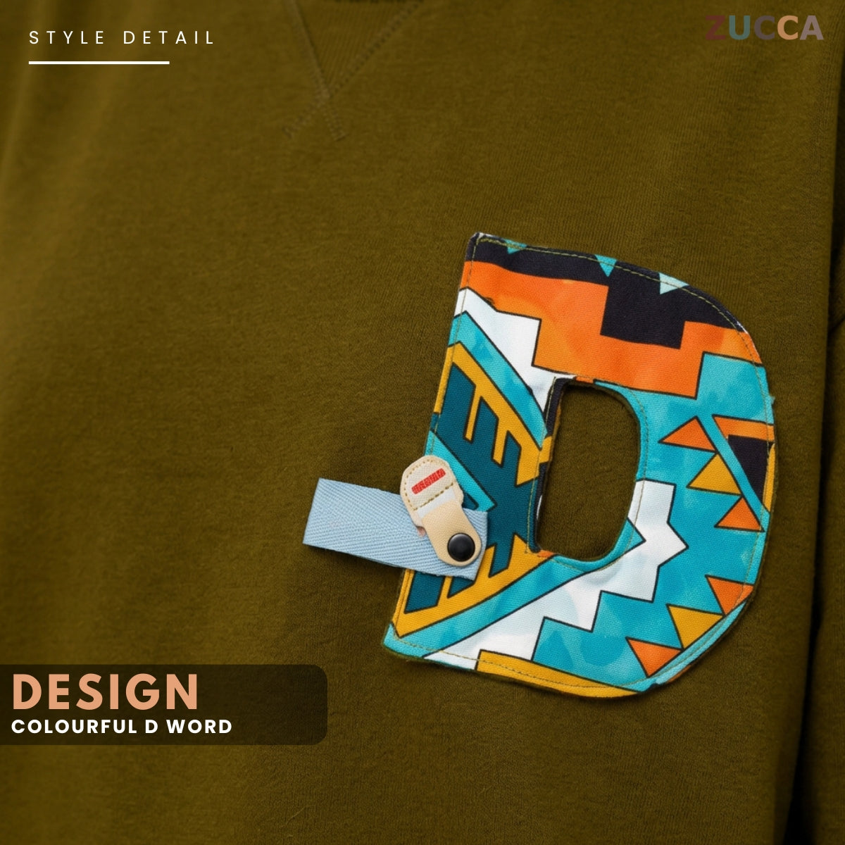 ZUCCA ELAIKA CASUAL WOMEN SWEATSHIRT LONG SLEEVE - MAC1029 (SW296)