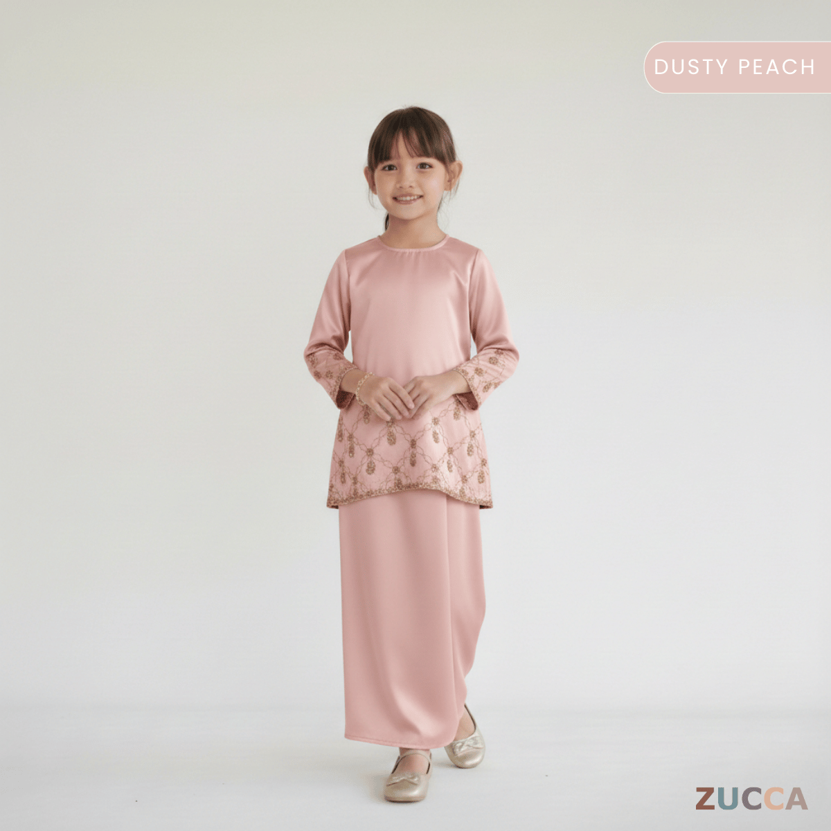 [JOM RAYA 2026] ZUCCA SITI KIDS KURUNG BLOOMING RAYA EDITION-MARAYA002A