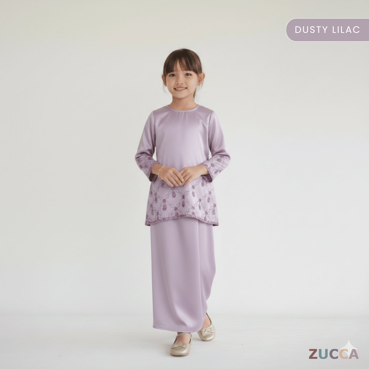 [JOM RAYA 2026] ZUCCA SITI KIDS KURUNG BLOOMING RAYA EDITION-MARAYA002A