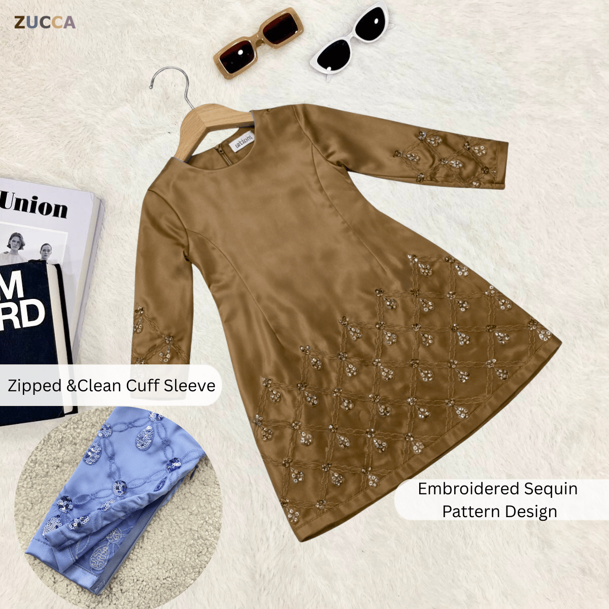 [JOM RAYA 2026] ZUCCA SITI KIDS KURUNG BLOOMING RAYA EDITION-MARAYA002A