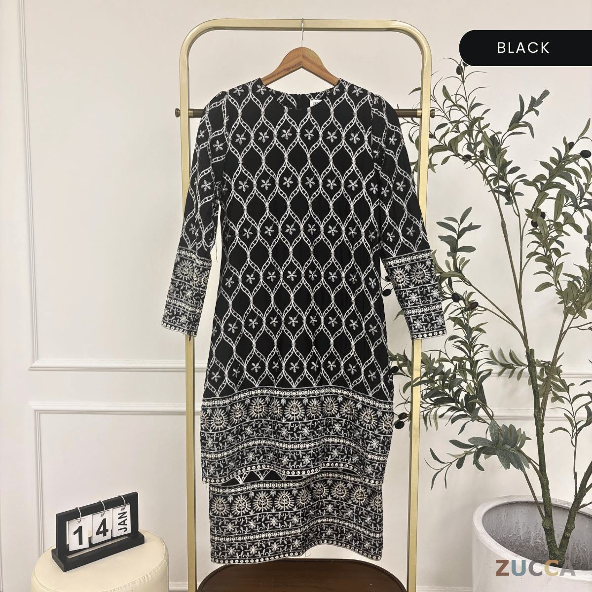 [JOM RAYA 2026] ZUCCA SALOMA KURUNG CAHAYA EMBUN RAYA EDITION - MARAYA004