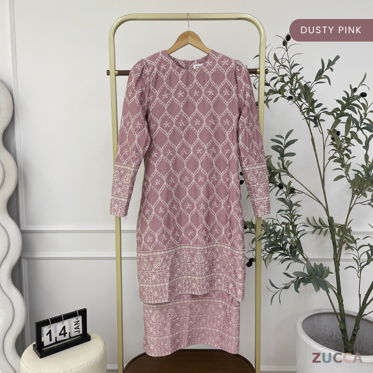 [JOM RAYA 2026] ZUCCA SALOMA KURUNG CAHAYA EMBUN RAYA EDITION - MARAYA004