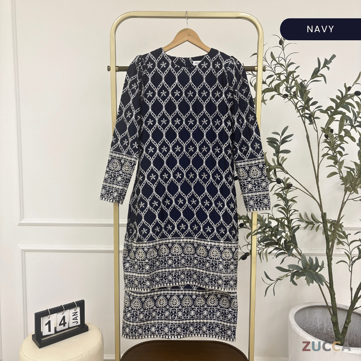 [JOM RAYA 2026] ZUCCA SALOMA KURUNG CAHAYA EMBUN RAYA EDITION - MARAYA004