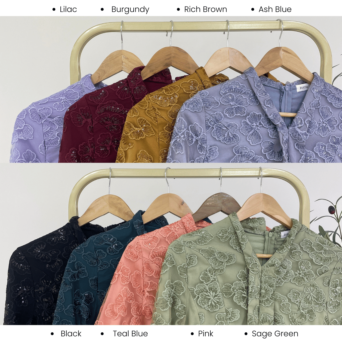 [JOM RAYA 2026] ZUCCA HALIZA EMBROIDERED LUXE KURUNG RAYA EDITION-MARAYA005