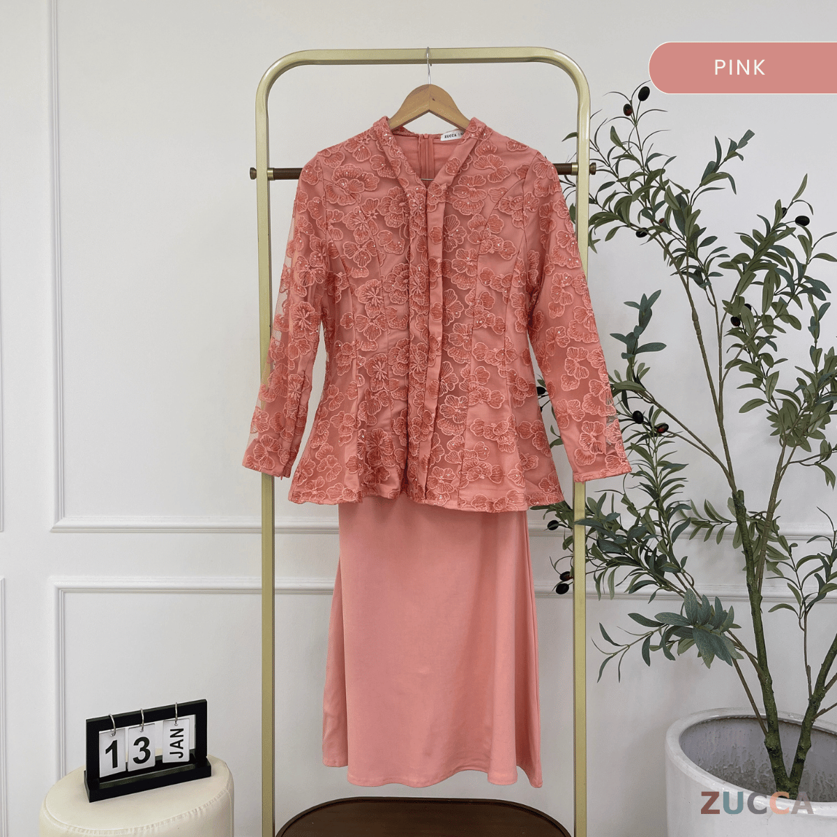 [JOM RAYA 2026] ZUCCA HALIZA EMBROIDERED LUXE KURUNG RAYA EDITION-MARAYA005