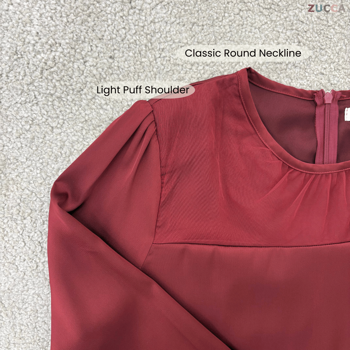 [JOM RAYA 2026] ZUCCA SIDRA KURUNG LUNA SEROJA RAYA EDITION - MARAYA007