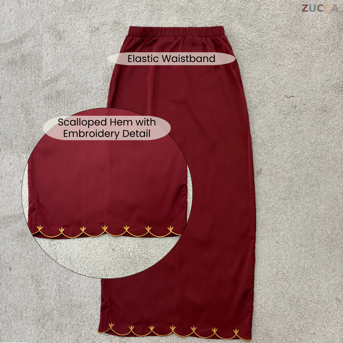 [JOM RAYA 2026] ZUCCA SIDRA KURUNG LUNA SEROJA RAYA EDITION - MARAYA007