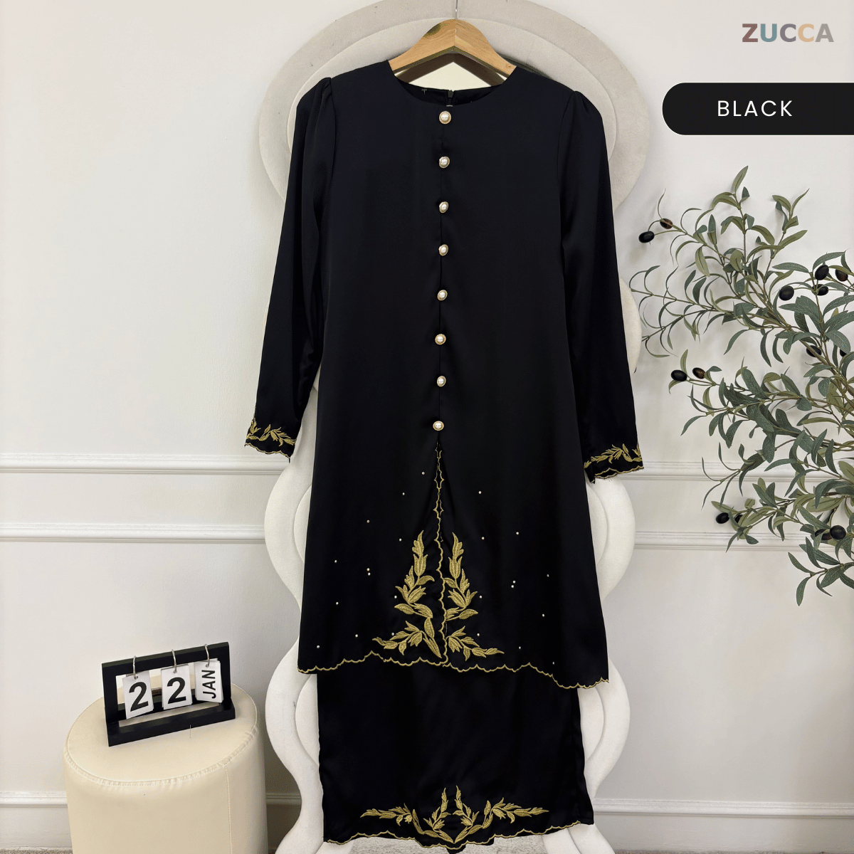 [JOM RAYA 2026] ZUCCA ARSELA KEBAYA CAHAYA MALAM RAYA EDITION - MARAYA008