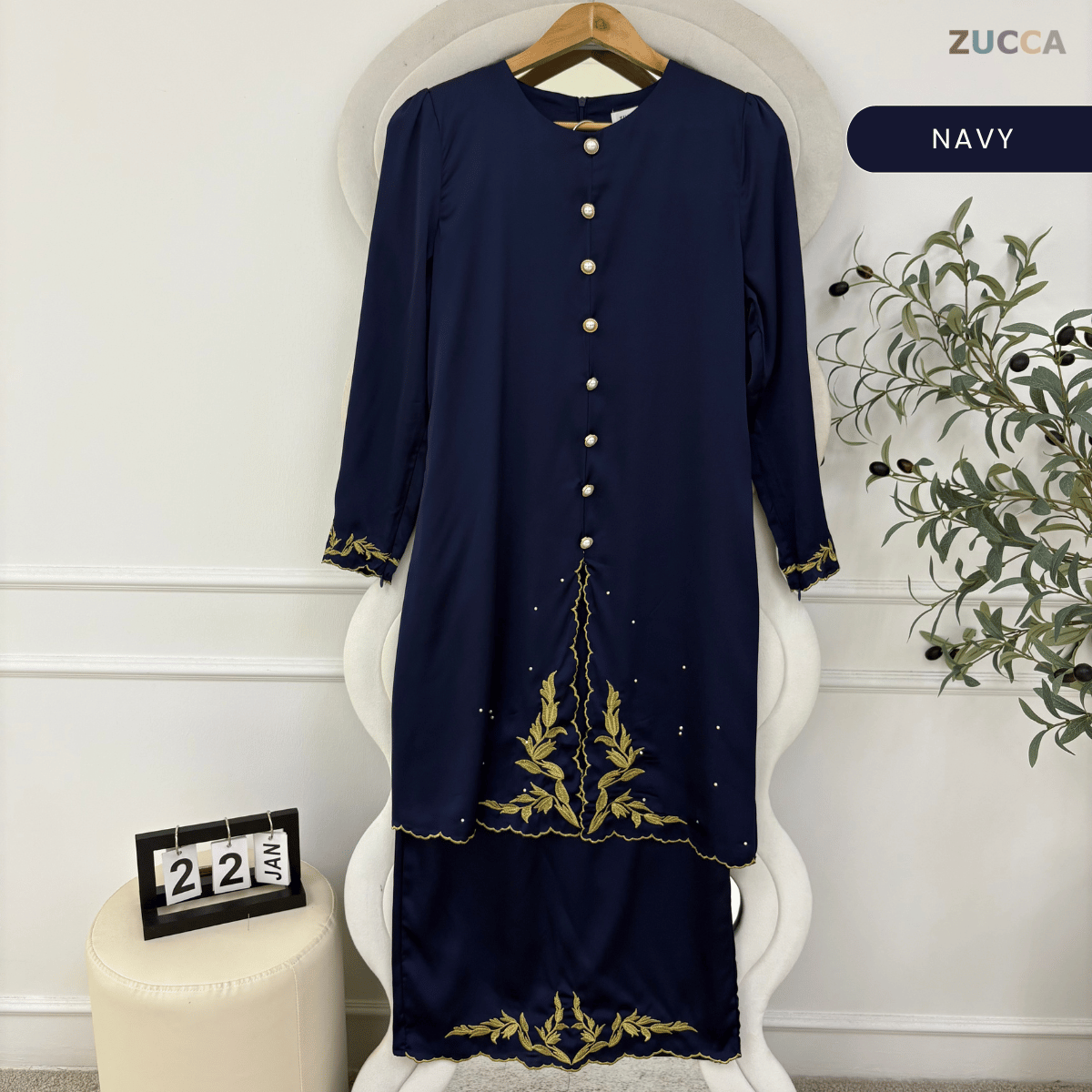 [JOM RAYA 2026] ZUCCA ARSELA KEBAYA CAHAYA MALAM RAYA EDITION - MARAYA008