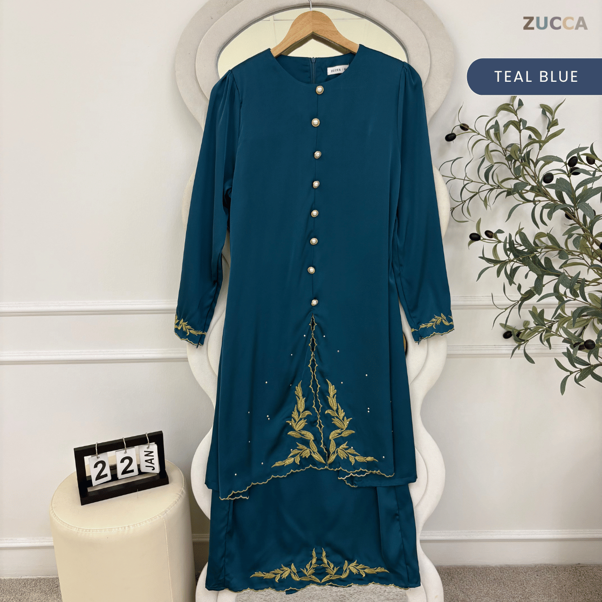 [JOM RAYA 2026] ZUCCA ARSELA KEBAYA CAHAYA MALAM RAYA EDITION - MARAYA008