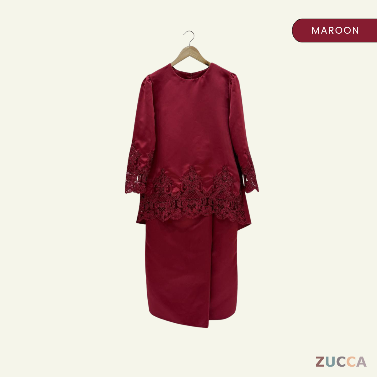 Zulaika Premium Kurung Moden Lace - ZW494