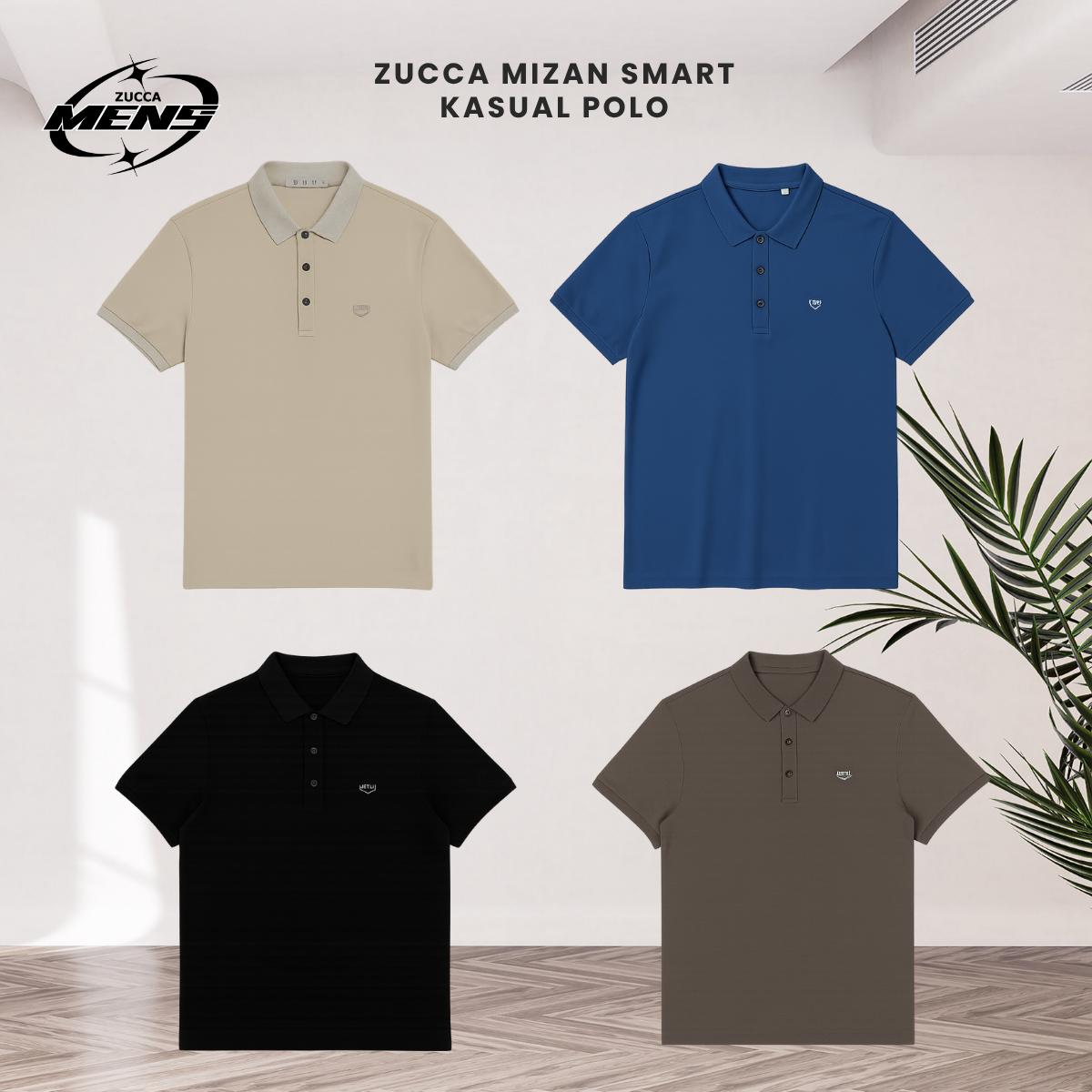 ZUCCA MIZAN SMART KASUAL POLO - MC1016 BAJU LELAKI
