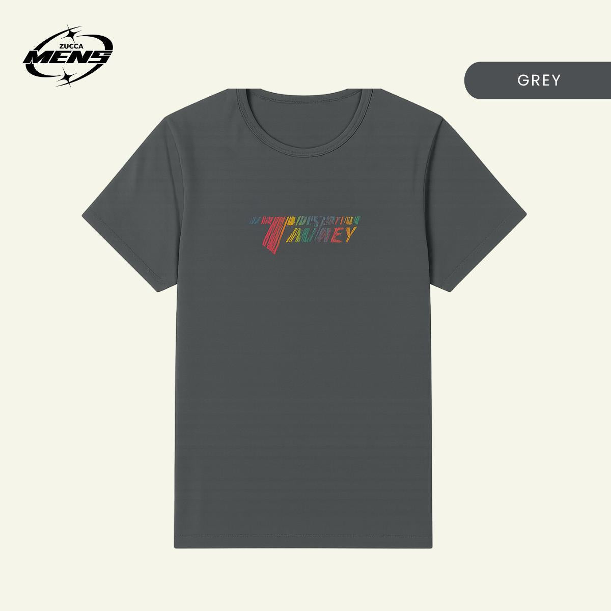 ZUCCA KAMAL GRAFIK PRINTED T-SHIRT LENGAN PENDEK -MC1018