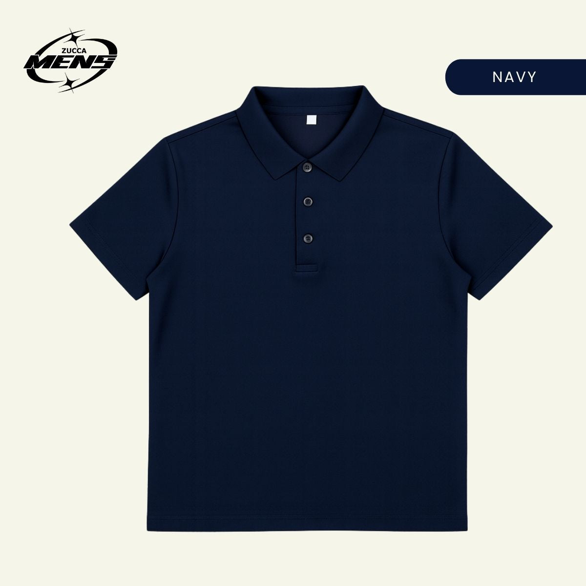 ZUCCA ALEX CASUAL COLLAR MEN T-SHIRT - MC1020 BAJU LELAKI