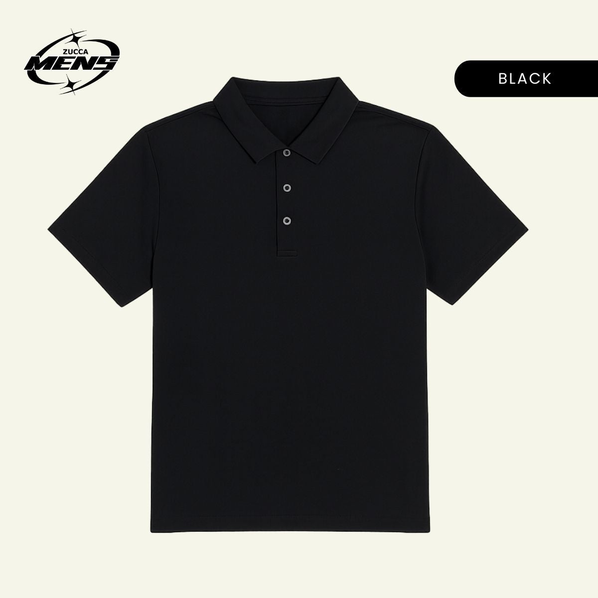 ZUCCA ALEX CASUAL COLLAR MEN T-SHIRT - MC1020 BAJU LELAKI