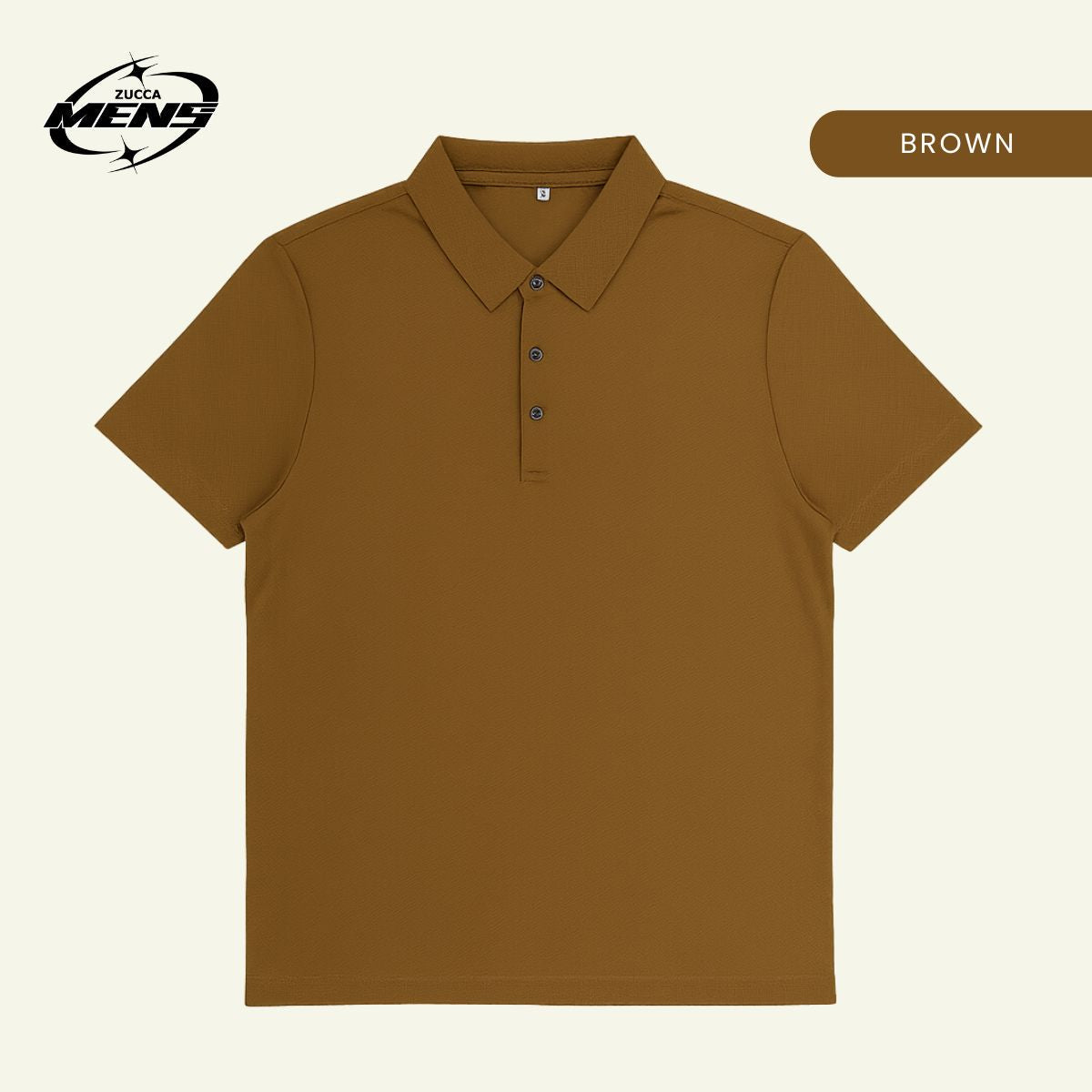 ZUCCA ALEX CASUAL COLLAR MEN T-SHIRT - MC1020 BAJU LELAKI