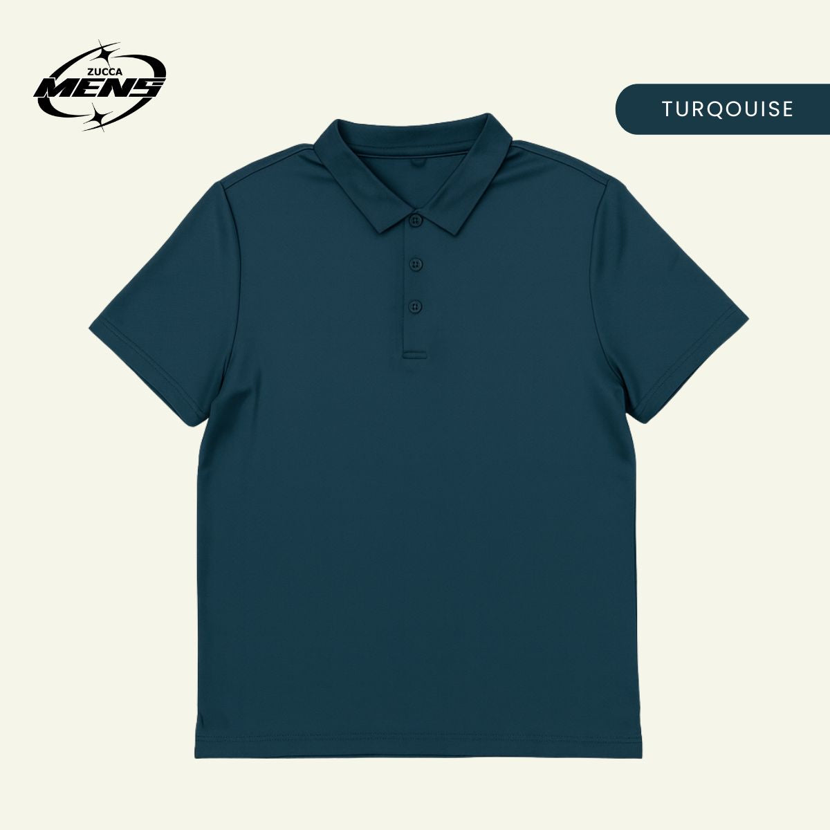 ZUCCA ALEX CASUAL COLLAR MEN T-SHIRT - MC1020 BAJU LELAKI