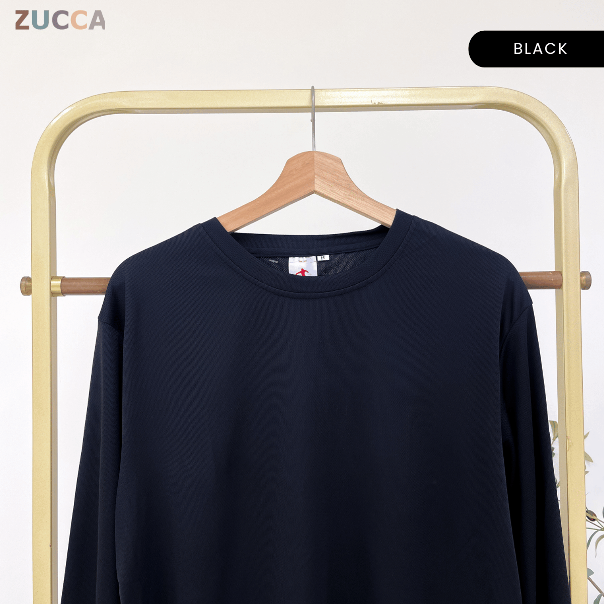 ZUCCA NOVELLA PLAIN SHIRT LENGAN PANJANG XS-6XL- MC1022