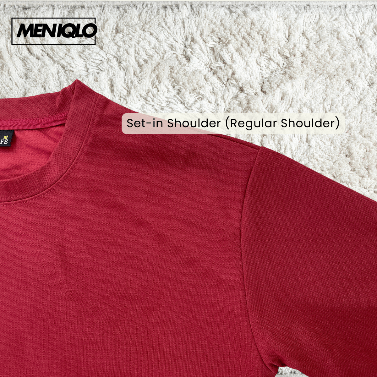 MENIQLO KEVIN ESSENTIAL URBAN MINIMAL OVERSIZED TEE - MC1025