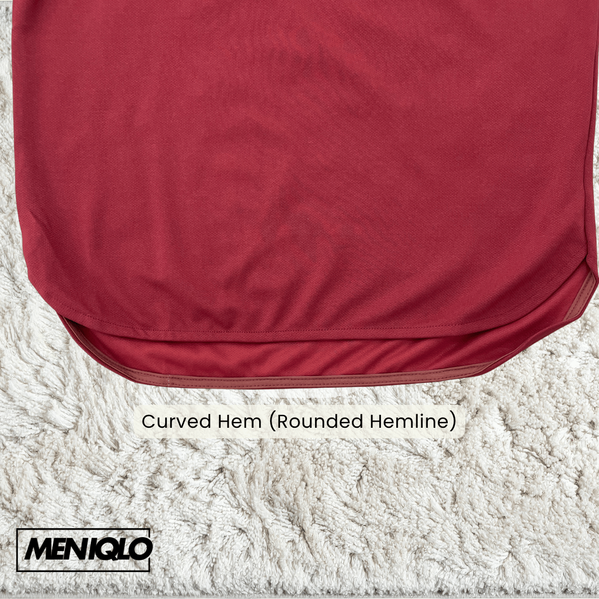 MENIQLO KEVIN ESSENTIAL URBAN MINIMAL OVERSIZED TEE - MC1025