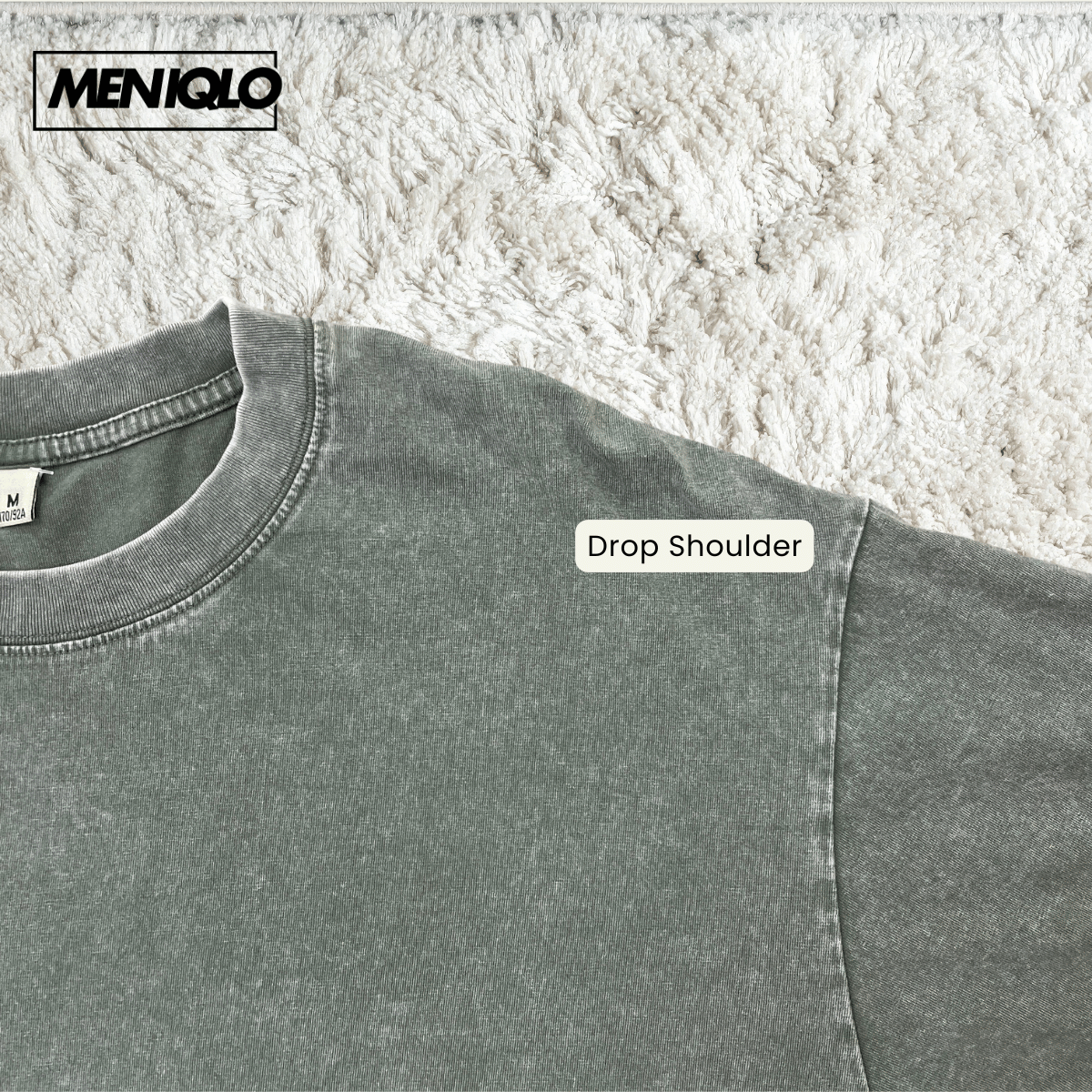 MENIQLO JACKSON RELAXED WASHED OVERSIZED TEE-MC1027