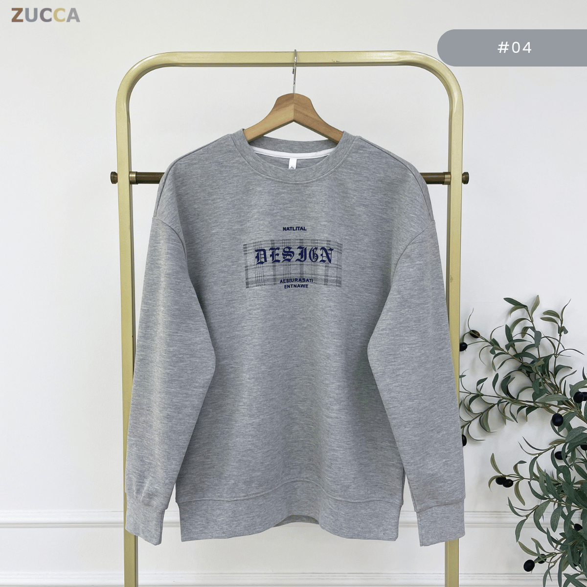 ZUCCA IZWANI KASUAL WOMEN SWEATER LONG SLEEVE - MC1032