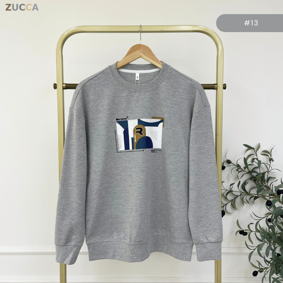 ZUCCA IZWANI KASUAL WOMEN SWEATER LONG SLEEVE - MC1032