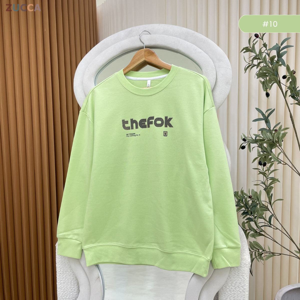 ZUCCA IZWANI KASUAL WOMEN SWEATER LONG SLEEVE - MC1032