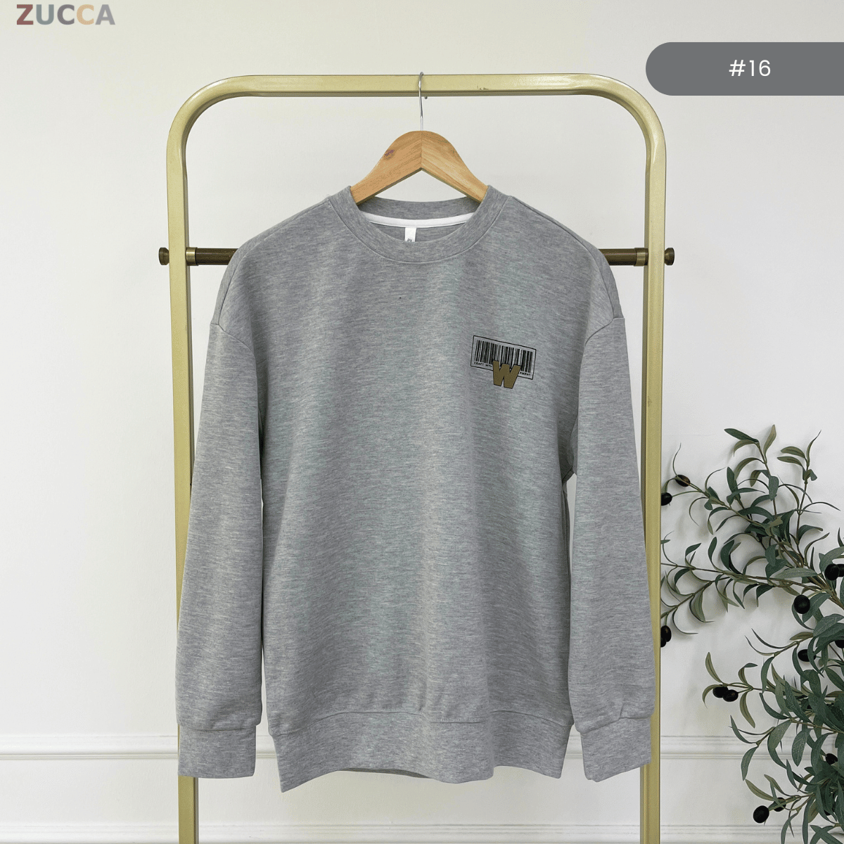 ZUCCA IZWANI KASUAL WOMEN SWEATER LONG SLEEVE - MC1032